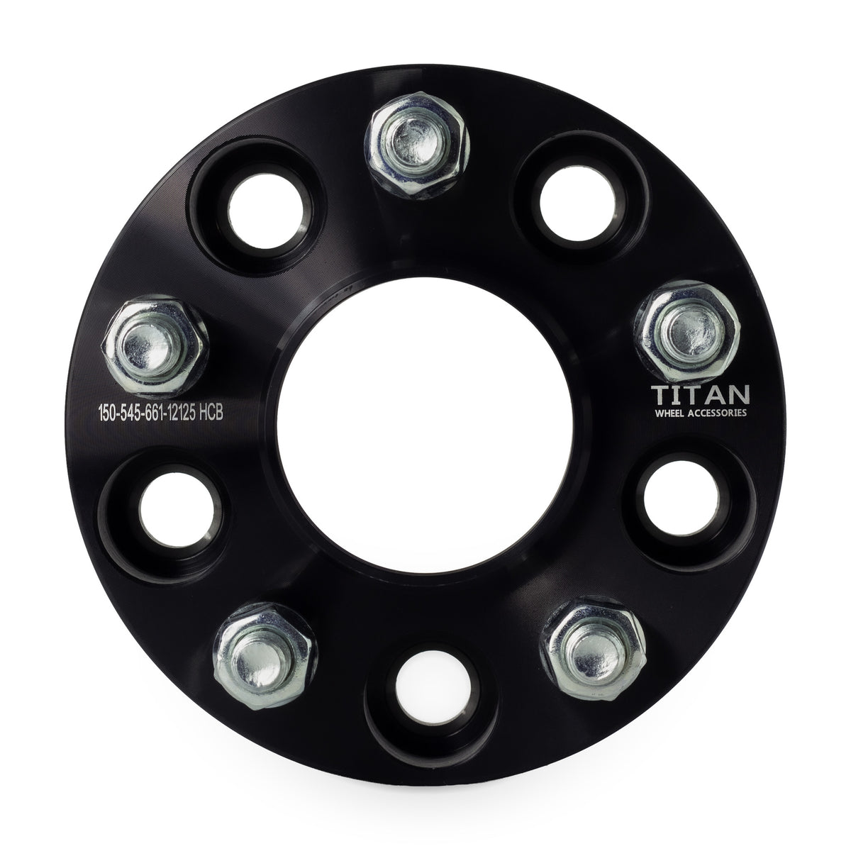 38mm (1.5") Wheel Spacers for Nissan Altima Maxima 350z 370z Infiniti G35 G37 Q50 | 5x114.3 (5x4.5) — front view