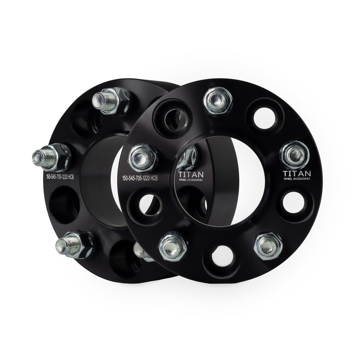 1.5" Wheel Spacers for Ford Mustang Ranger Explorer | 5x4.5 | 70.5 Hubcentric — pair of 2