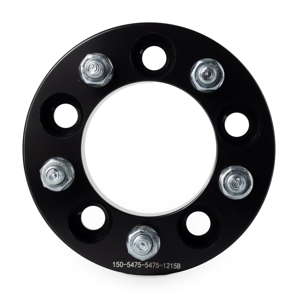 1.5" Wheel Spacers for Chevy Corvette Camaro S10 Firebird | 5x4.75 | 12x1.5 Studs — front view