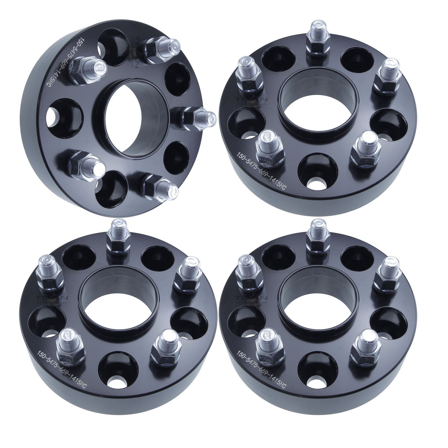 1.5" (38mm) Wheel Spacers for Camaro 2011+ | 5x4.75 (5x120) | 66.9 Hubcentric |14x1.5 Studs |