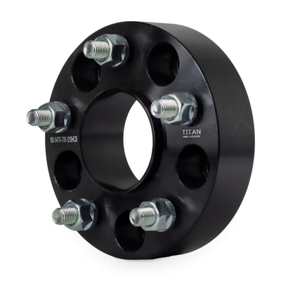 1.5" (38mm) Wheel Spacers for Camaro Corvette S10 Blazer GMC Sonoma Jimmy | 5x4.75 (5x120) | 70.5 Hubcentric |12x1.5 Studs