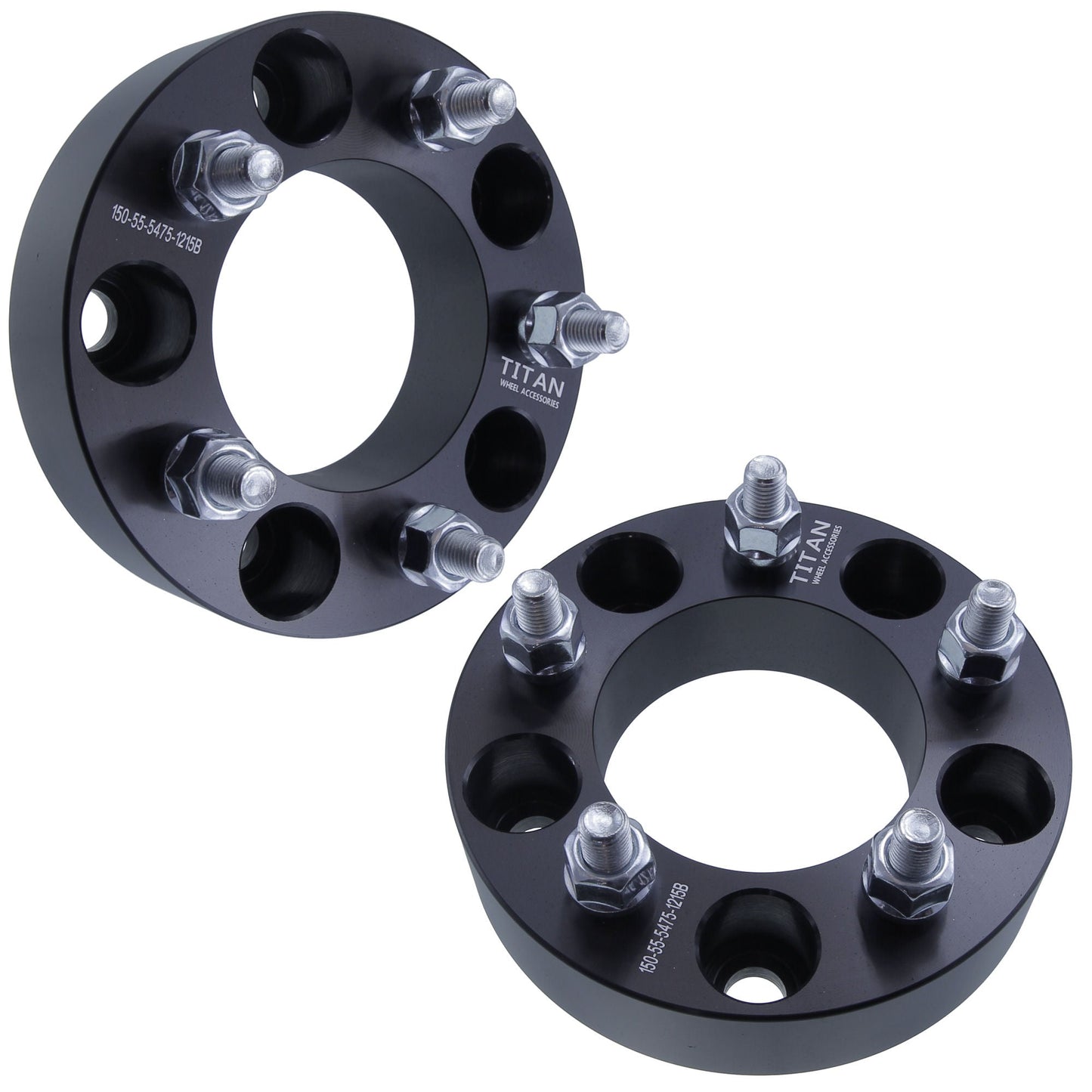 1.5" (38mm) 5x5 to 5x4.75 Wheel Adapters | 12x1.5 Studs |