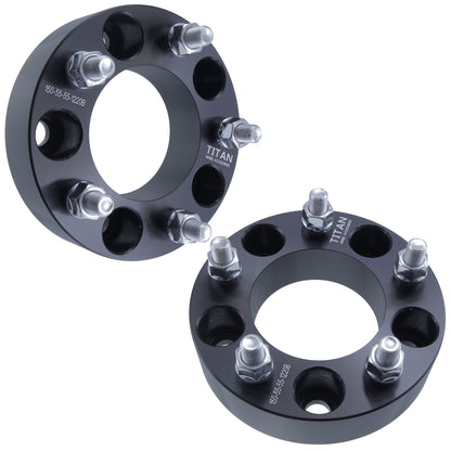 38mm (1.5") Wheel Spacers for Jeep Grand Cherokee Commander Wrangler JK | 5x5 | 1/2x20 Studs |