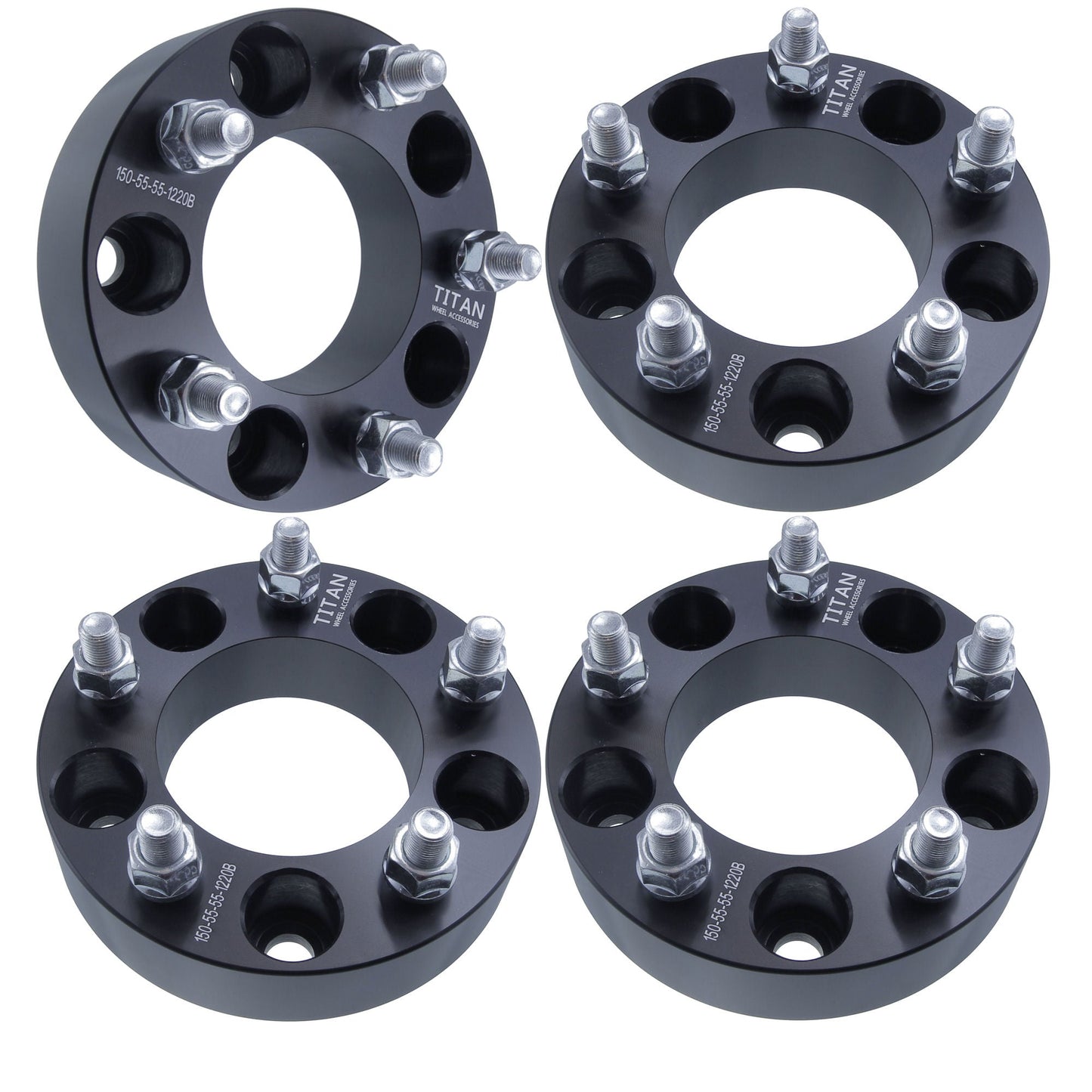 2" Wheel Spacers for Chevy GMC 1500 5 Lug | 5x5 (5x127) | 14x1.5 Studs |