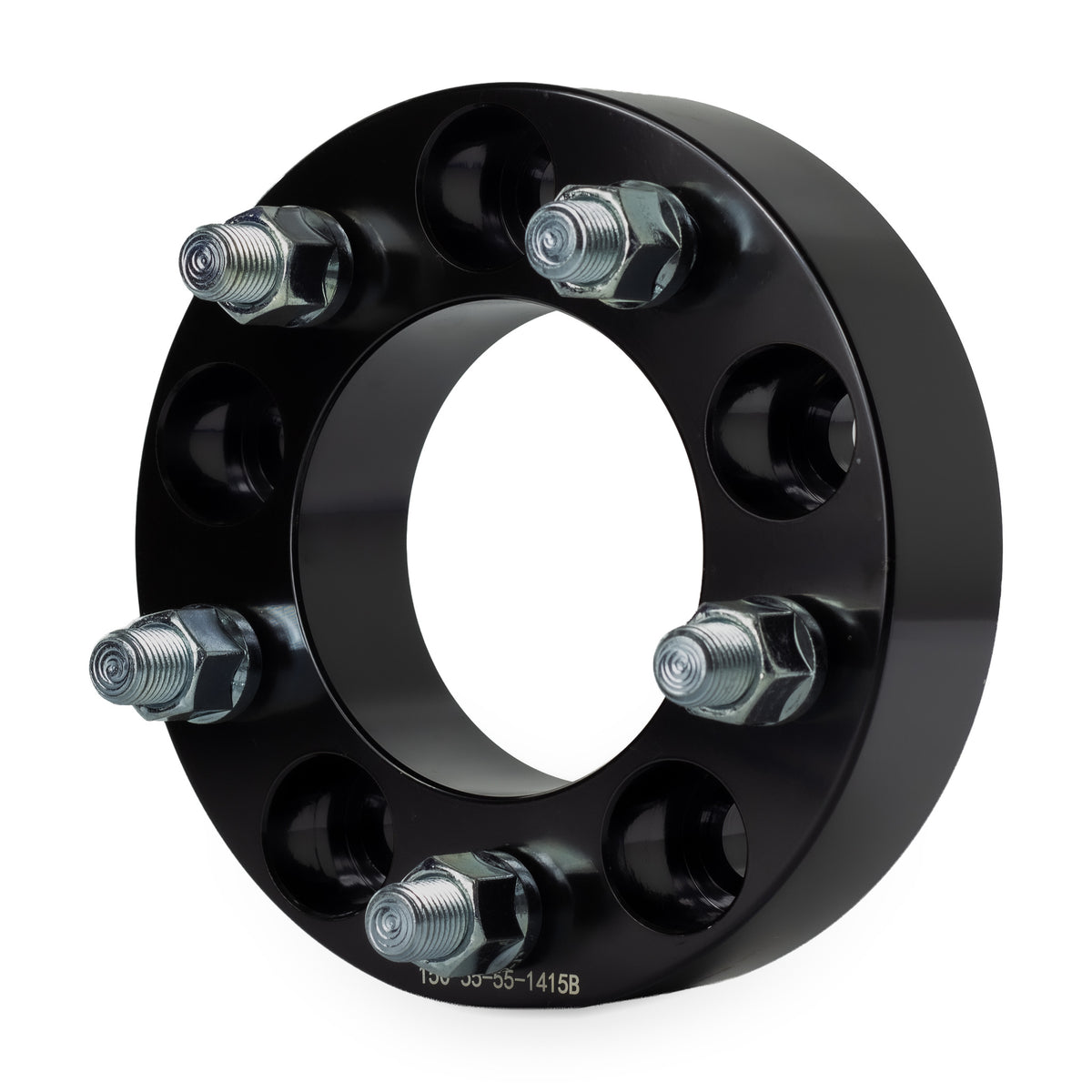 1.5" Wheel Spacers for Chevy GMC 1500 5 Lug | 5x5 | 14x1.5 Studs — front three-quarter view