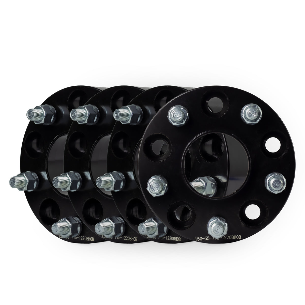 1.5" Wheel Spacers for Jeep Grand Cherokee Wrangler | 5x5 | 71.5 Hubcentric | 1/2x20 — -b4pack