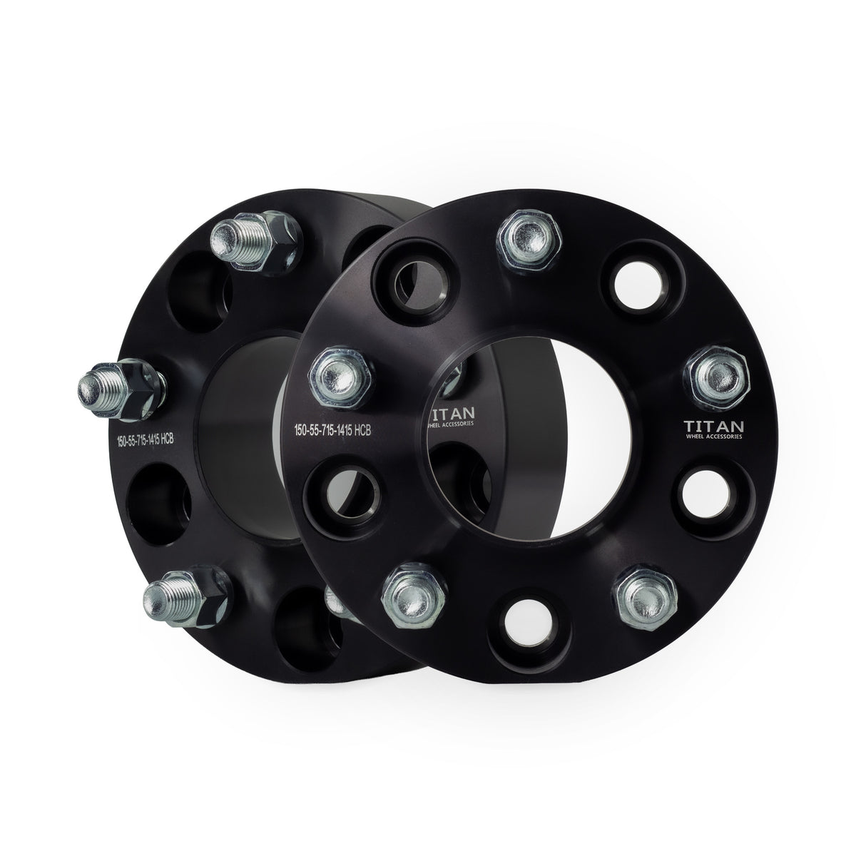1.5" Wheel Spacers for Jeep Grand Cherokee Wrangler |5x5 | 71.5 Hubcentric |14x1.5 Studs — pair of 2