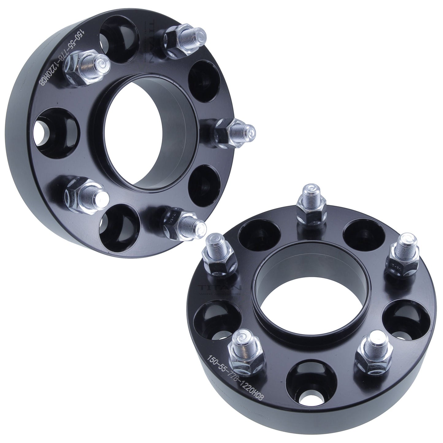 38mm (1.5") Wheel Spacers for Chevy Astro 1500 C10 | 5x5 | 77.8 Hubcentric |1/2x20 Studs |