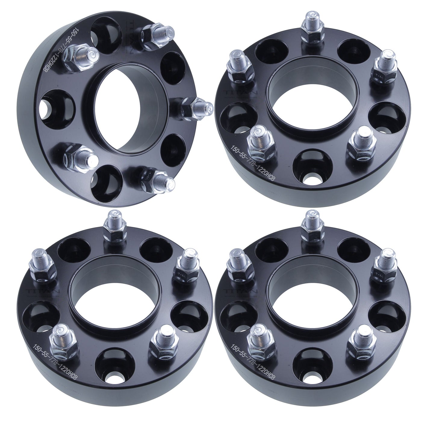 38mm (1.5") Wheel Spacers for Chevy Astro 1500 C10 | 5x5 | 77.8 Hubcentric |1/2x20 Studs |