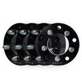 1.5" (38mm) 5x5.5 (5x139.7) To 5x4.5 (5x114.3) Wheel Adapters | 1/2x20 Studs — set of 4
