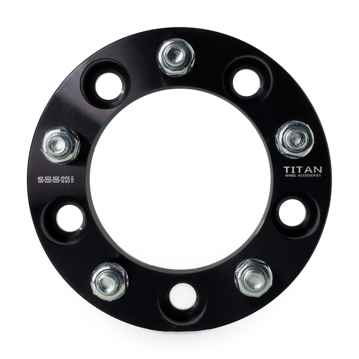 1.5" (38mm) Wheel Spacers for Geo Suzuki | 5x5.5 (5x139.7) | 12x1.25 Studs — front view
