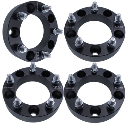 1.5" (38mm) Wheel Spacers for Dodge Ram 1500 Ford F100 Bronco Jeep CJ | 5x5.5 (5x139.7) | 1/2x20 Studs |