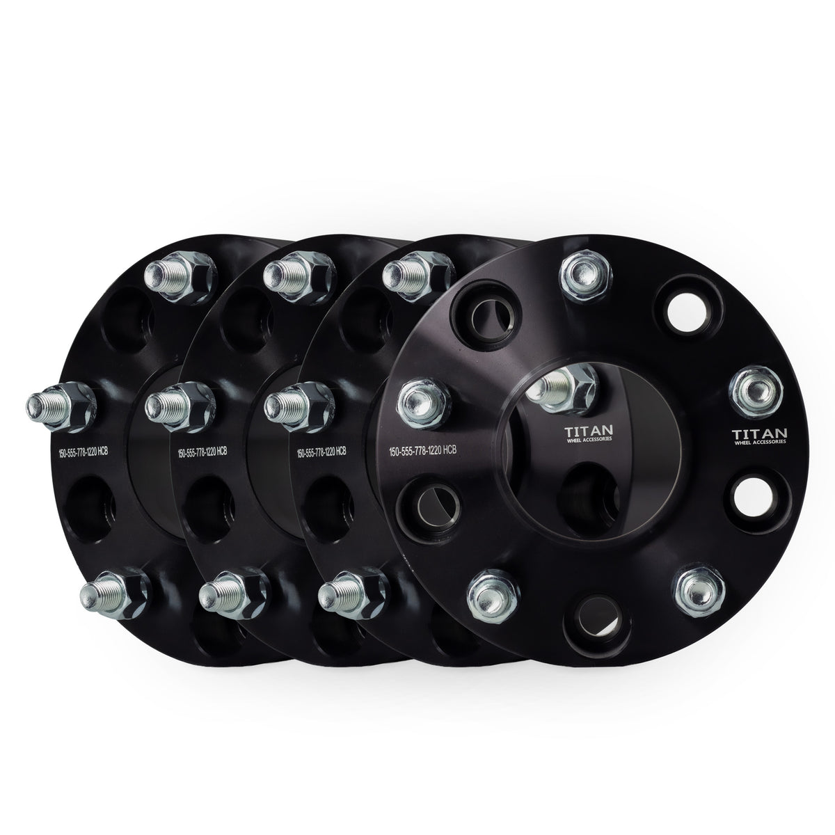 1.5" (38mm) Wheel Spacers for Ram 1500 | 5x5.5 (5x139.7) | 77.8 Hubcentric |1/2x20 Studs — set of 4