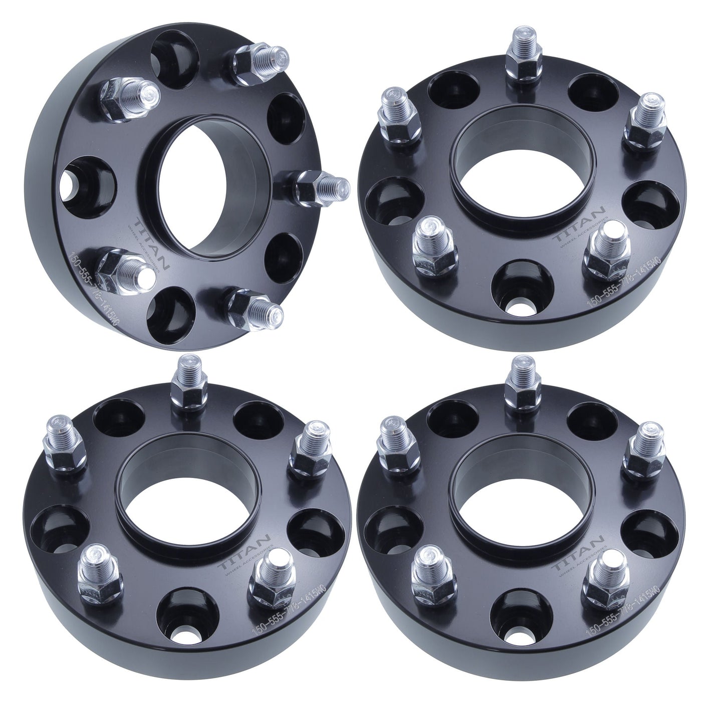2" (50mm) Wheel Spacers for Ram 1500 2012+ | 5x5.5 (5x139.7) | 77.8 Hubcentric |14x1.5 Studs |