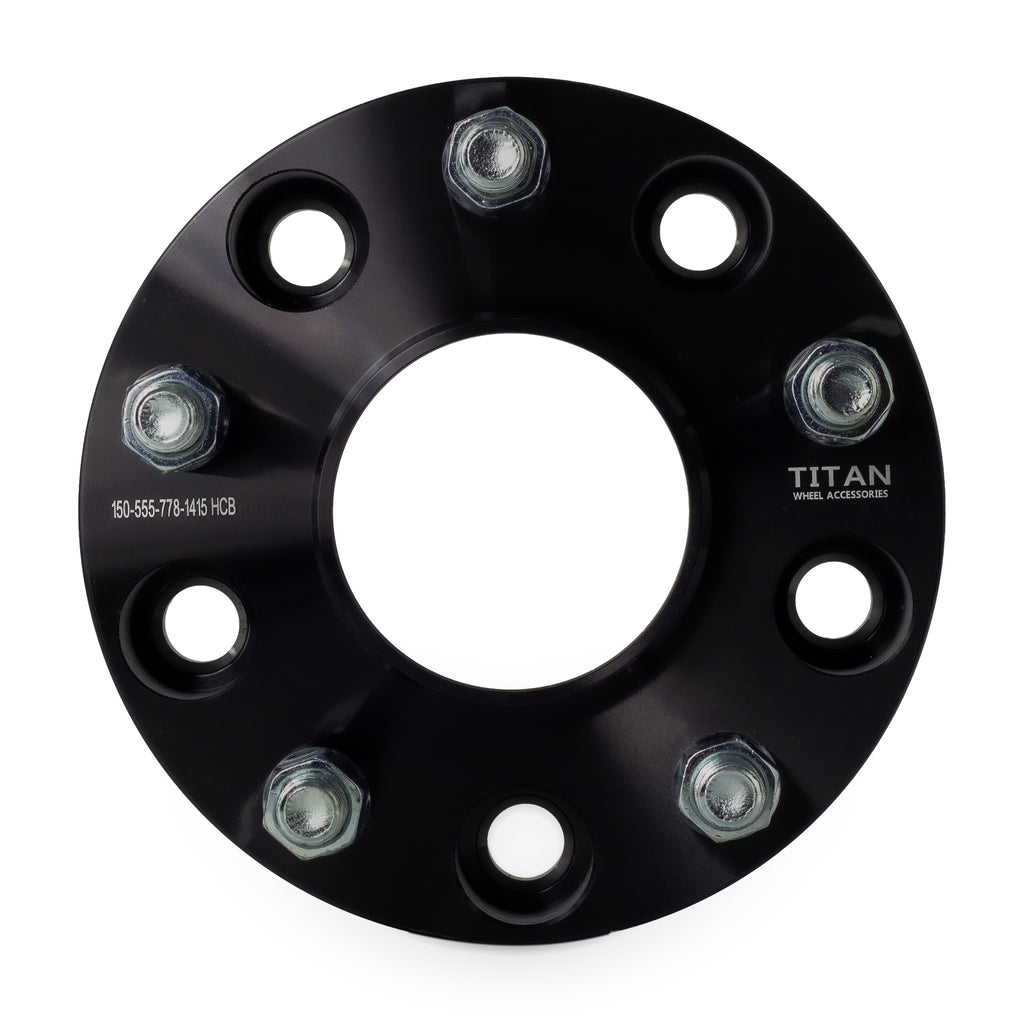 1.5" (38mm) Wheel Spacers for Ram 1500 | 5x5.5 (5x139.7) | 77.8 Hubcentric |14x1.5 Studs — front view