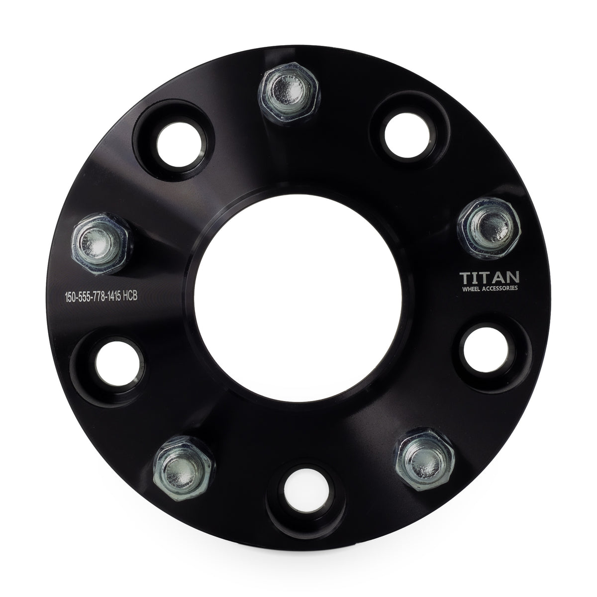 1.5" (38mm) Wheel Spacers for Ram 1500 | 5x5.5 (5x139.7) | 77.8 Hubcentric |14x1.5 Studs — front view