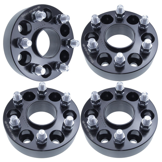 2" (50mm) Wheel Spacers for GMC Canyon Chevy Colorado | 6x120 | 66.9 Hubcentric |14x1.5 Studs |