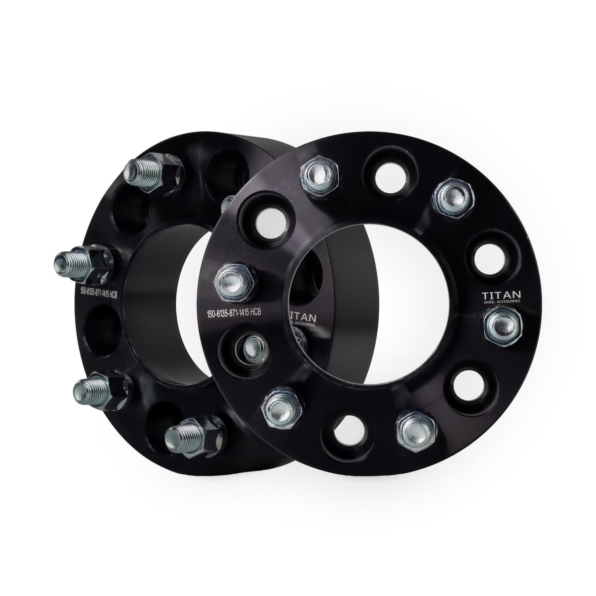 1.5" (38mm) Wheel Spacers for Ford F150 2015+ | 6x135 | 87.1 Hubcentric |14x1.5 Studs — pair of 2