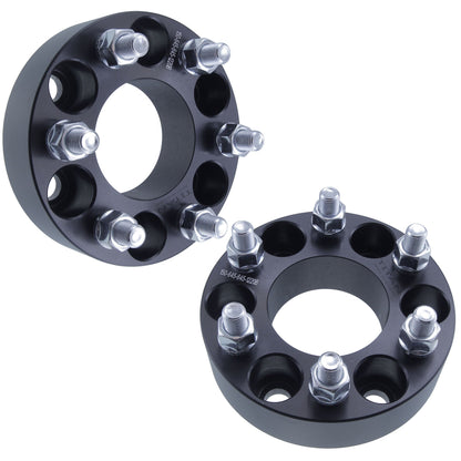 1" (25mm) Wheel Spacers for Nissan Frontier Pathfinder Xterra | 6x4.5 | 12x1.25 Studs |