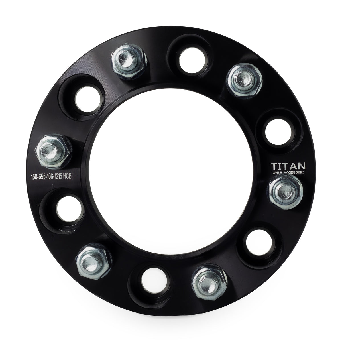 1.5" (38mm) Wheel Spacers for Isuzu Rodeo Trooper Toyota 4 Runner FJ Cruiser | 6x5.5 (6x139.7) | 106 Hubcentric — front view