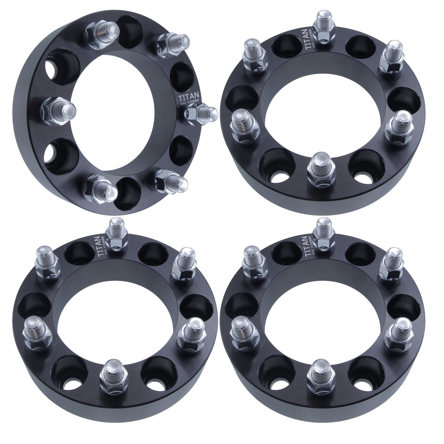 38mm (1.5") 6x5.5 (6x139.7) To 6x135 Wheel Adapters | 14x1.5 Studs |