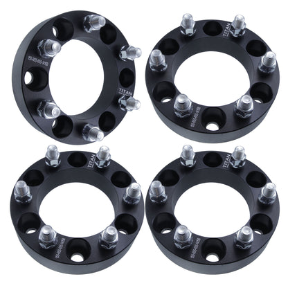 50mm (2") Wheel Spacers for Infiniti and Nissan Trucks | 6x5.5 (6x139.7) | 12x1.25 Studs |