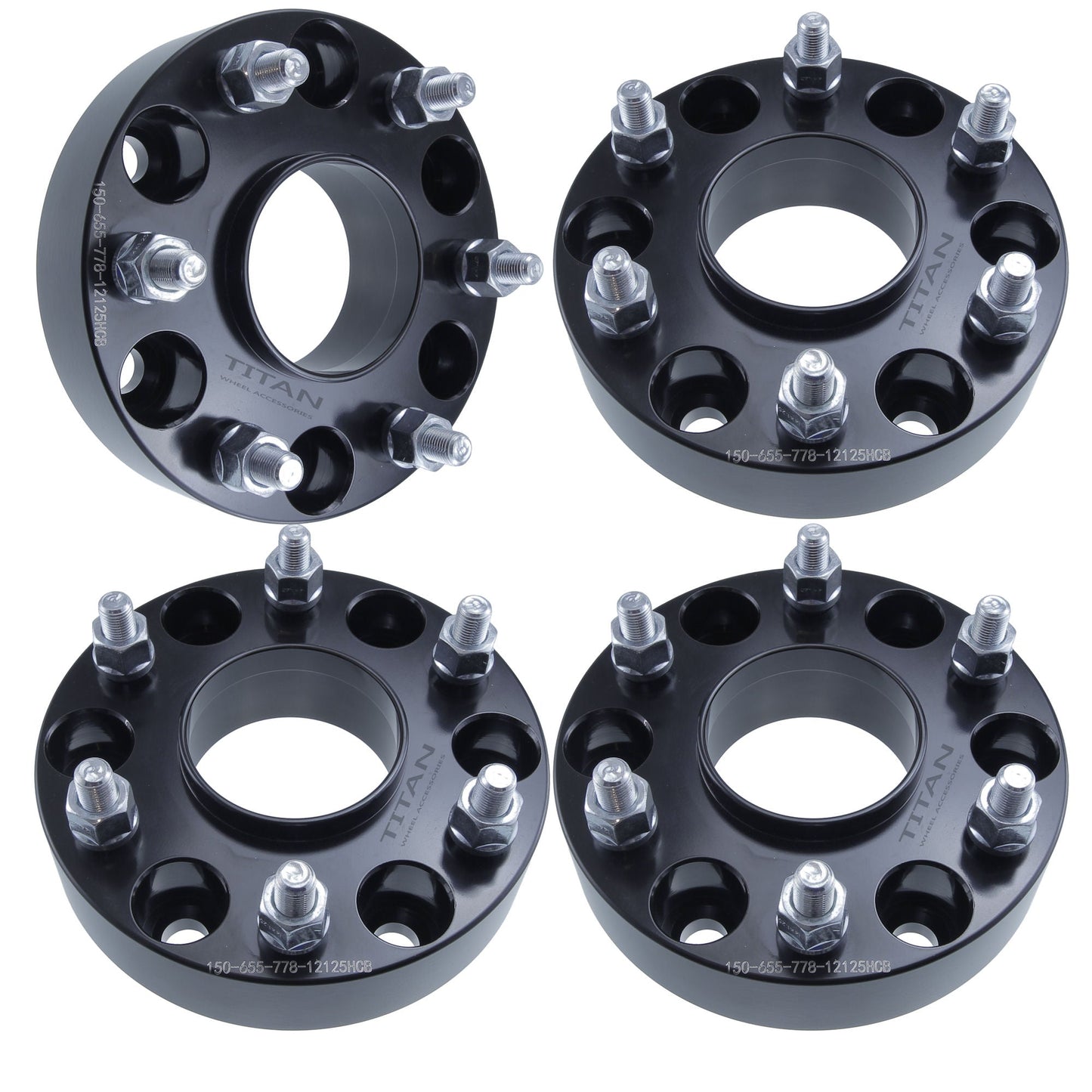 2" (50mm) Wheel Spacers for Infiniti QX56 Nissan Armada | 6x5.5 (6x139.7) | 77.8 Hubcentric |12x1.25 Studs |