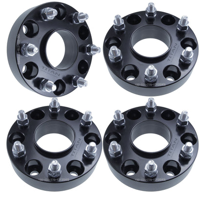 1.5" (38mm) Wheel Spacers for Chevy Trailblazer GMC Envoy | 6x5 | 78.1 Hubcentric |12x1.5 Studs |