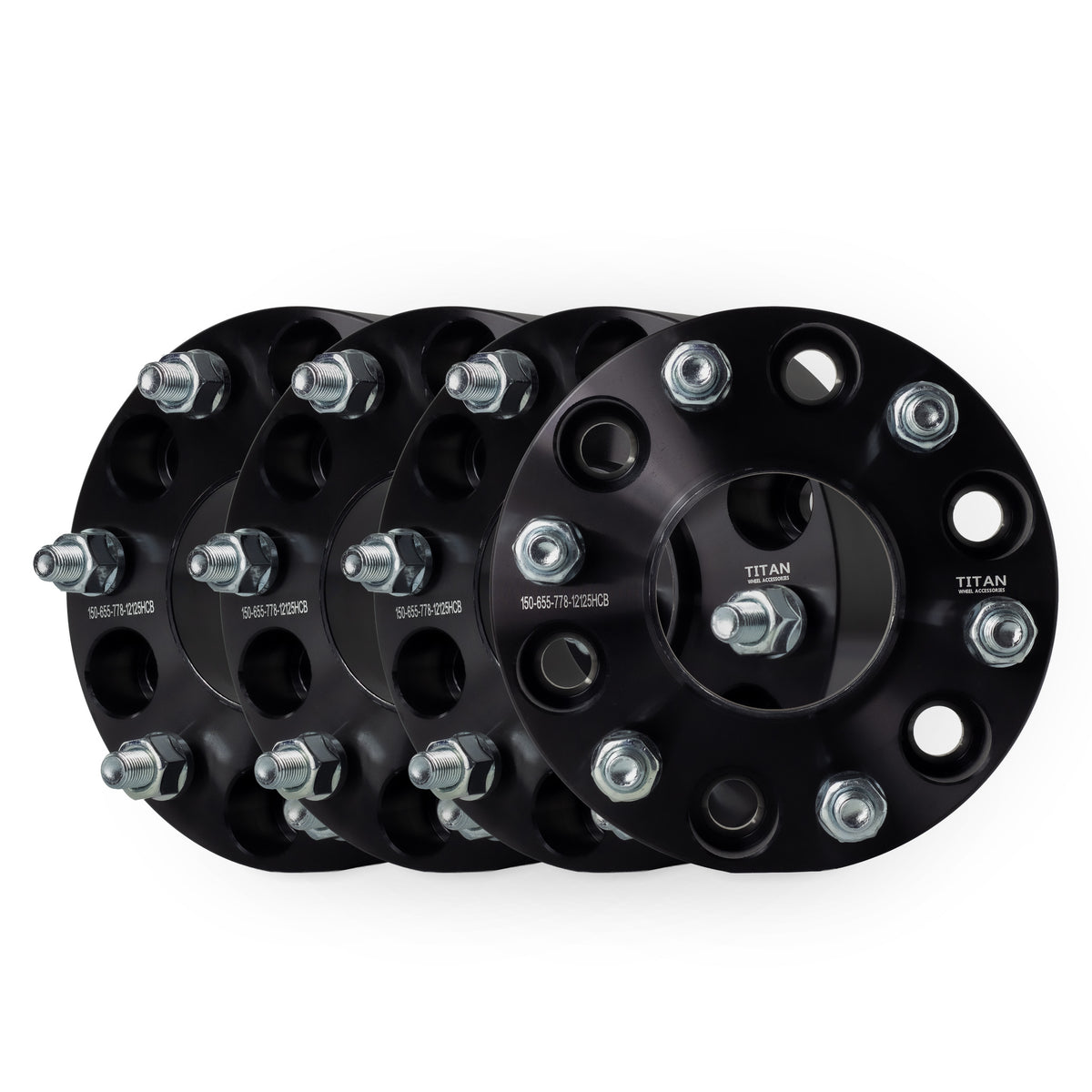 38mm (1.5") Wheel Spacers for Infiniti QX56 Nissan Armada | 6x5.5 (6x139.7) | 77.8 Hubcentric |12x1.25 Studs — set of 4