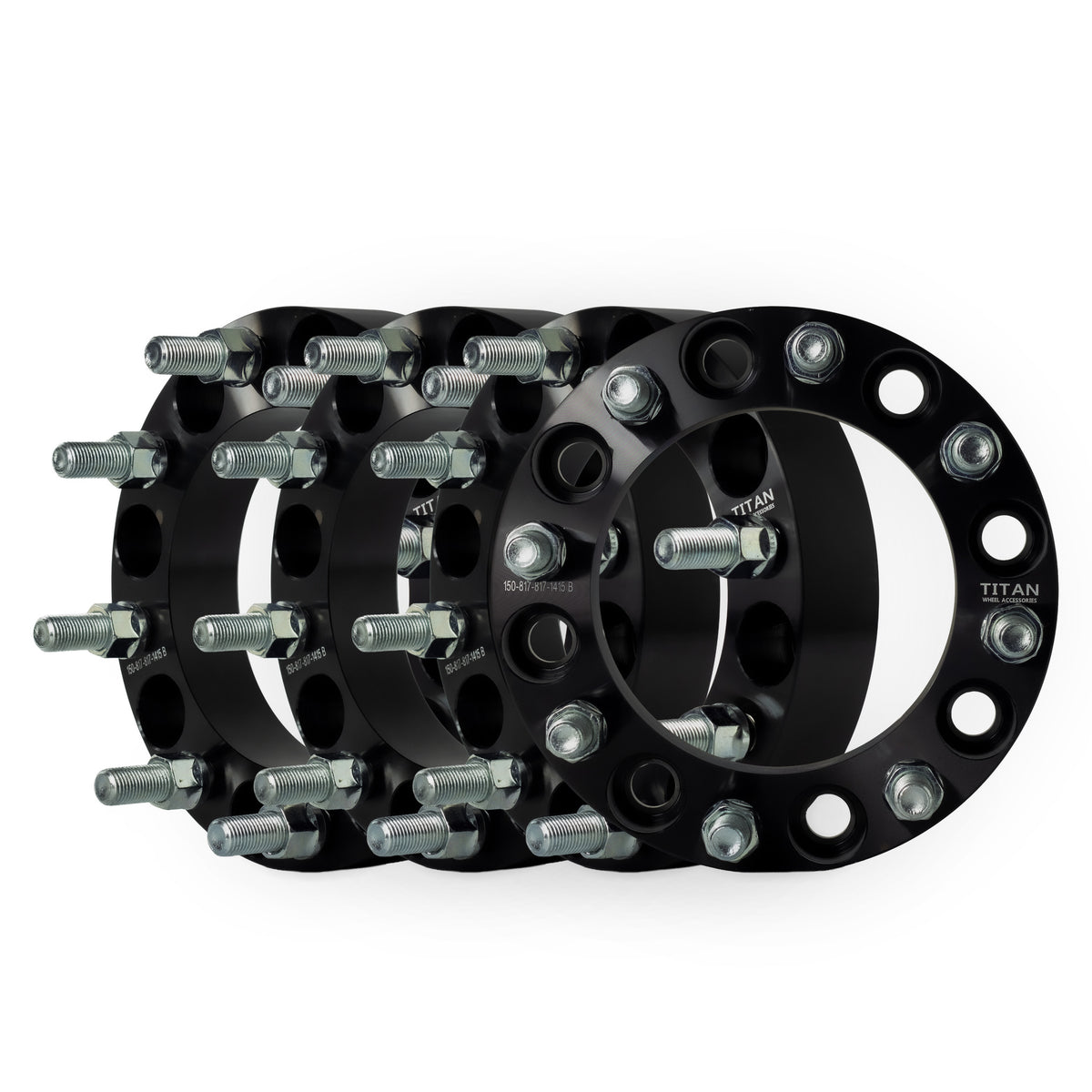 1.5" (38mm) Wheel Spacers for 1999-2016 Ford F250 F350 Super Duty Excursion | 8x170 | 14x1.5 Studs — set of 4