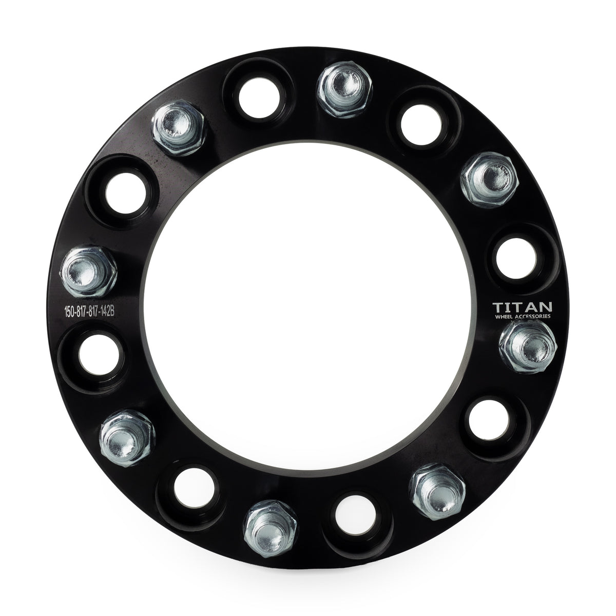 1.5" (38mm) Wheel Spacers for Ford F250 F350 Super Duty Excursion | 8x170 | 14x2 Studs — front view