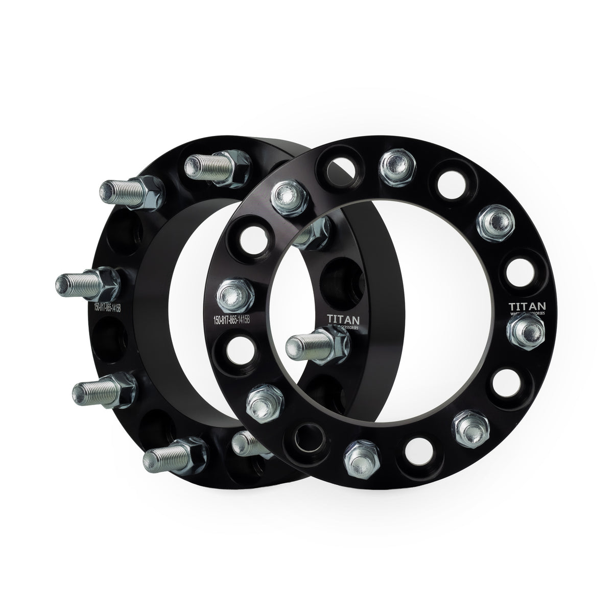 1.5" 8x170 to 8x6.5 Wheel Adapters | Ford to Chevy/GMC/Dodge Adapter — pair of 2
