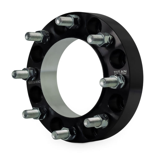 1.5" (38mm) Wheel Spacers for Ford 1999-2025 F250 F350 Excursion | 8x170 | 124.9 Hubcentric — front three-quarter view