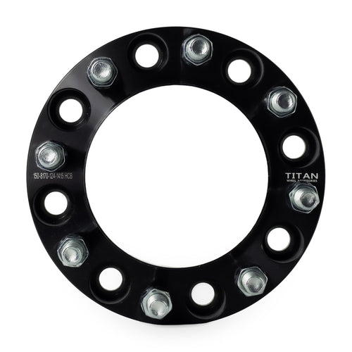 1.5" (38mm) Wheel Spacers for Ford 1999-2025 F250 F350 Excursion | 8x170 | 124.9 Hubcentric |14x1.5 Studs — front view
