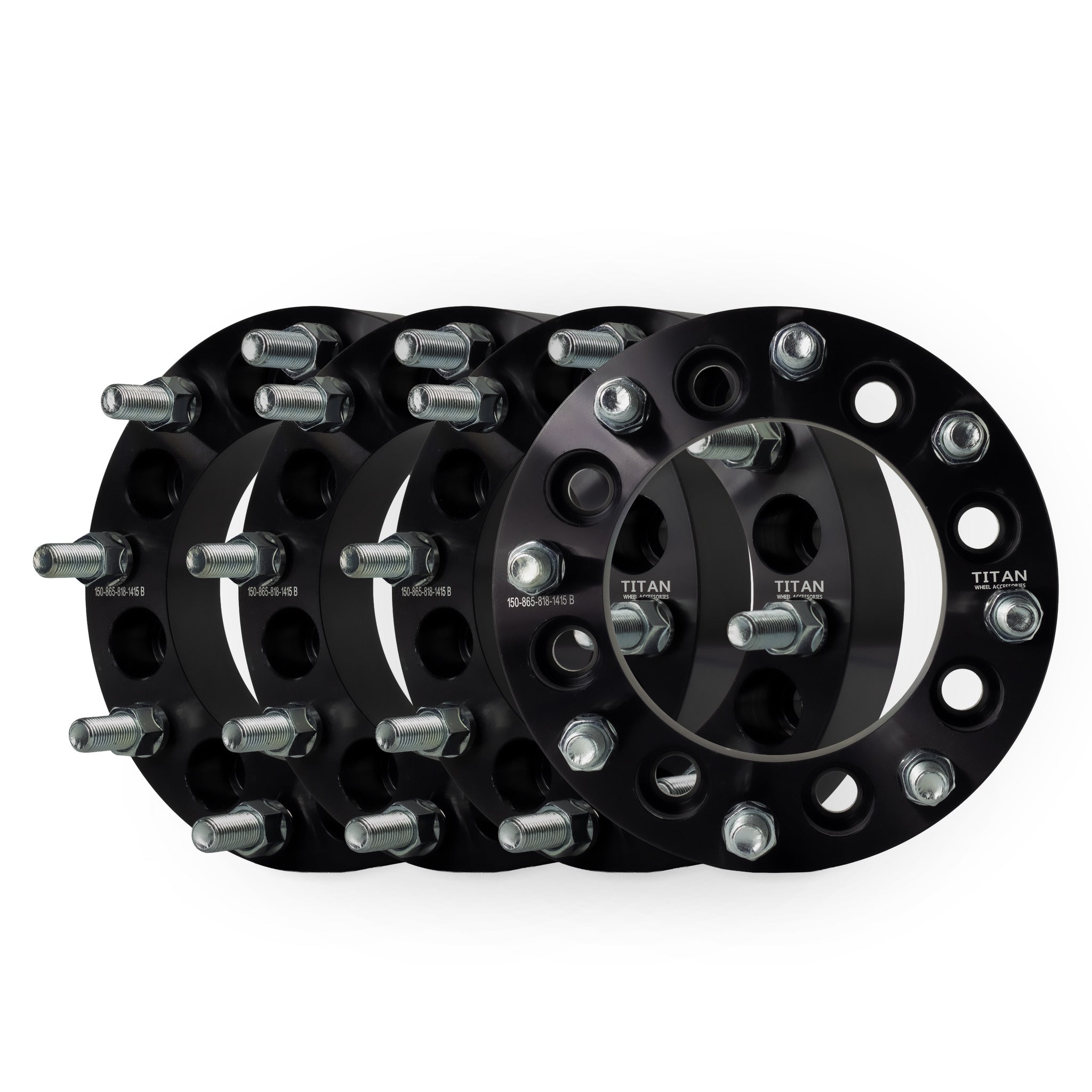 1.5 Inch 8x6.5 to 8x180 Wheel Adapters | 14x1.5 Studs | Titan
