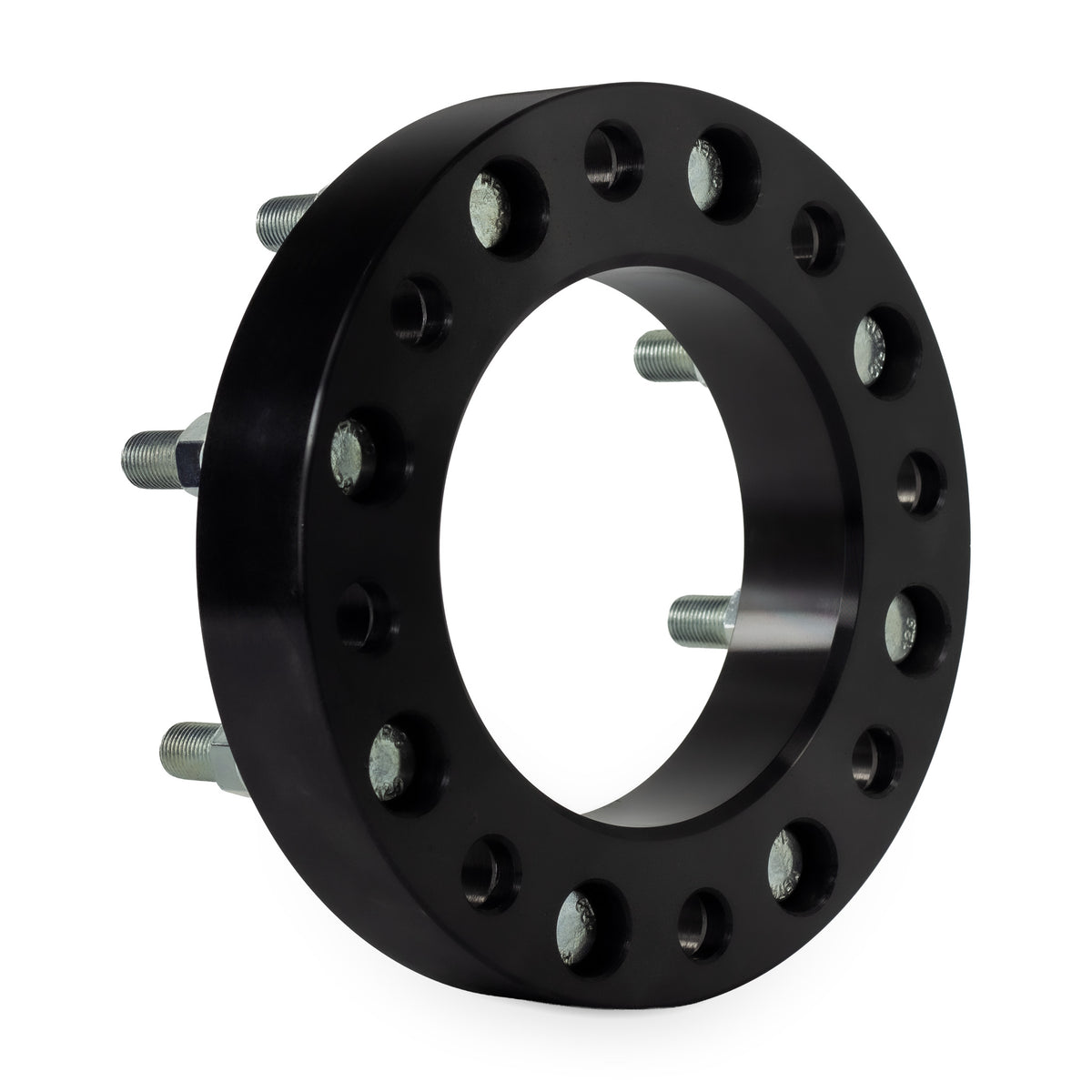 1.5" (38mm) 8x6.5 To 8x180 Wheel Adapters | 14x1.5 Studs — rear three-quarter view