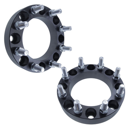 3" (75mm) Wheel Spacers for Ford F250 F350 | 8x6.5 | 9/16 Studs |