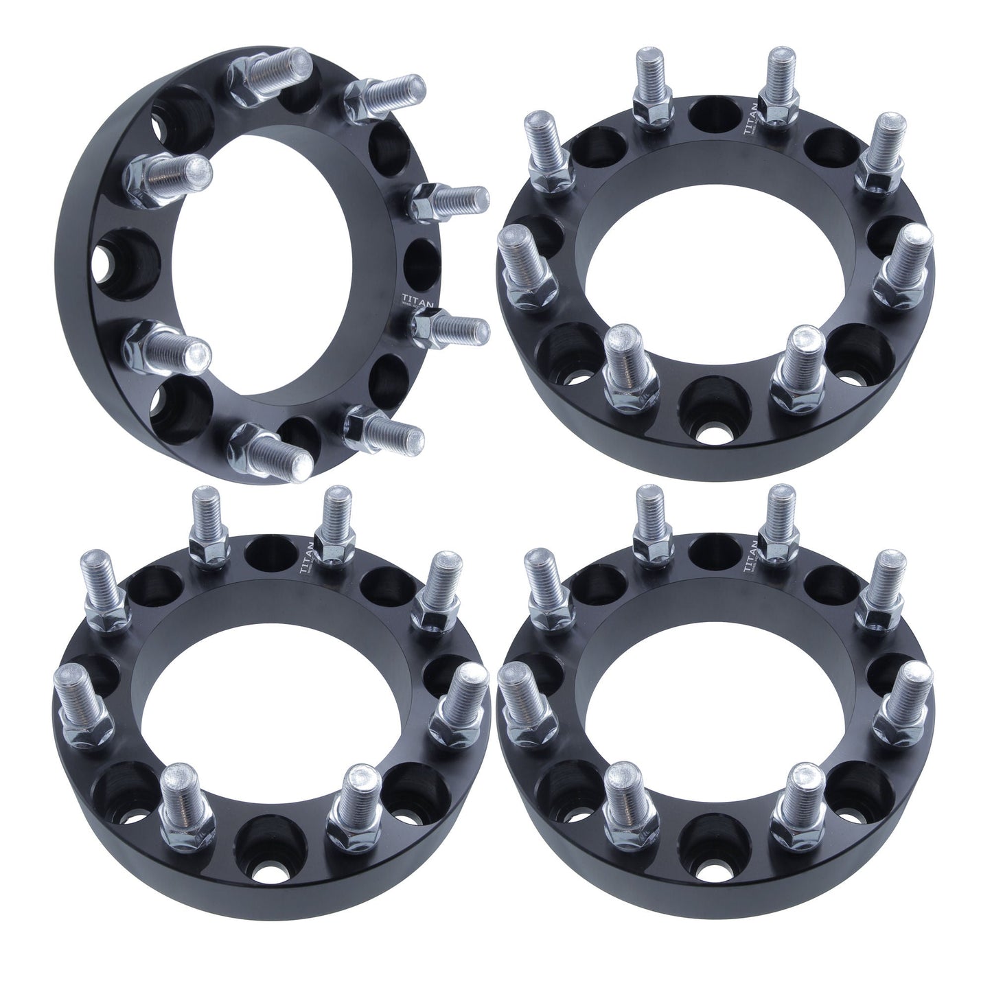 3" (75mm) Wheel Spacers for Ford F250 F350 | 8x6.5 | 9/16 Studs |