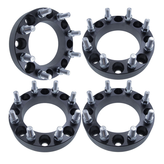 3" (75mm) Wheel Spacers for Ford F250 F350 | 8x6.5 | 9/16 Studs |