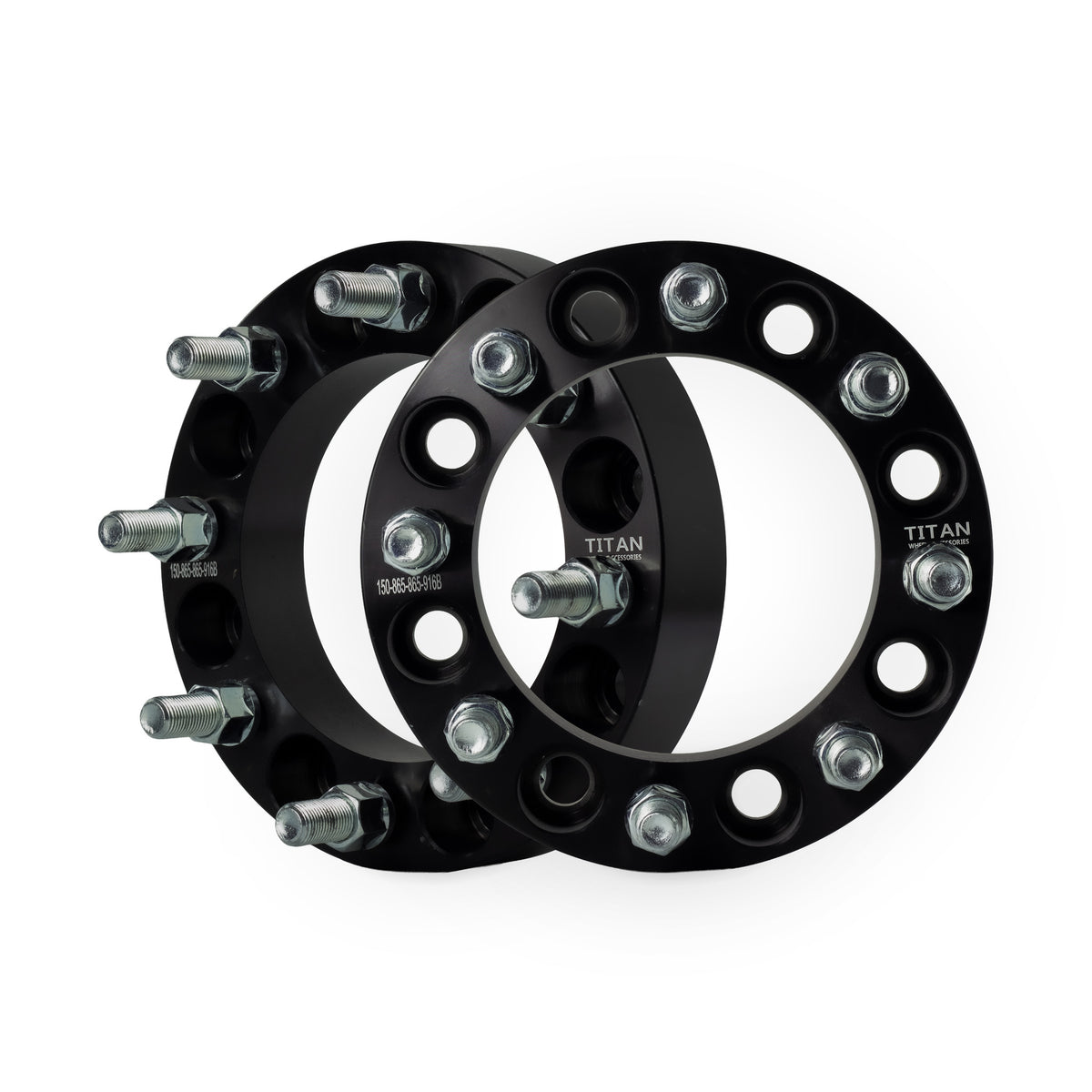 1.5" (38mm) Wheel Spacers for Dodge Ram 2500 3500 | 8x6.5 | 9/16 Studs — pair of 2
