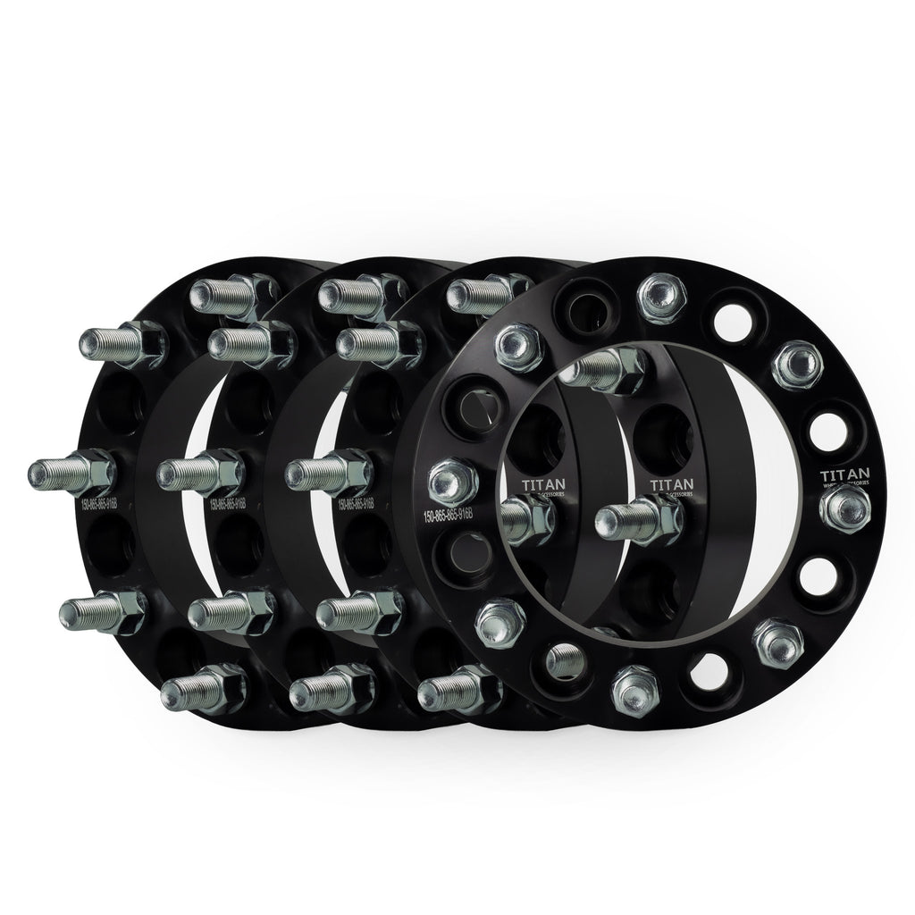 1.5" (38mm) Wheel Spacers for Dodge Ram 2500 3500 | 8x6.5 | 9/16 Studs — set of 4