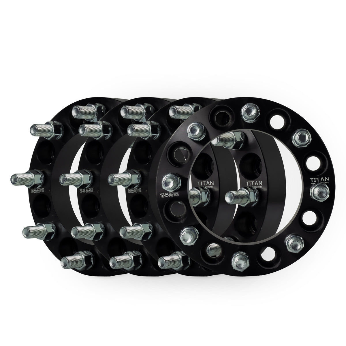 1.5" (38mm) Wheel Spacers for Dodge Ram 2500 3500 | 8x6.5 | 9/16 Studs — set of 4