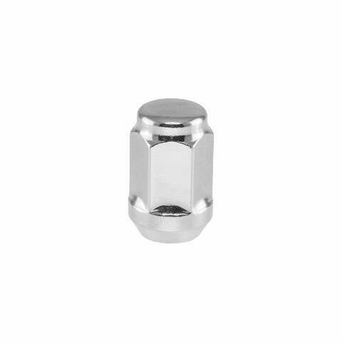 12 x 1.5" Bulge Acorn Lug Nuts | 3/4" Head | Chrome Lug Nuts — view 3