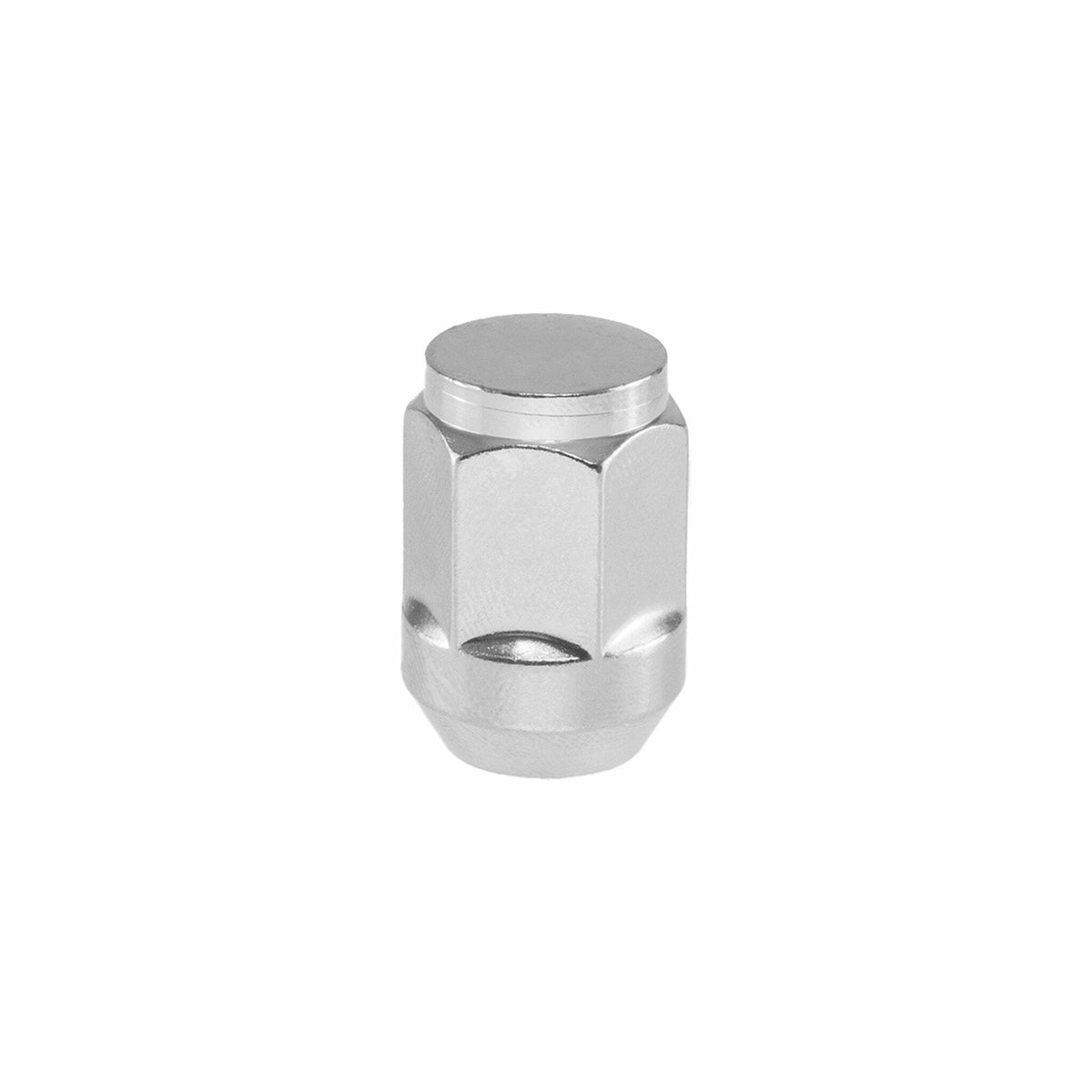 14x1.5 Closed Bulge Acorn 13/16 Head Chrome Lug Nuts — view 2