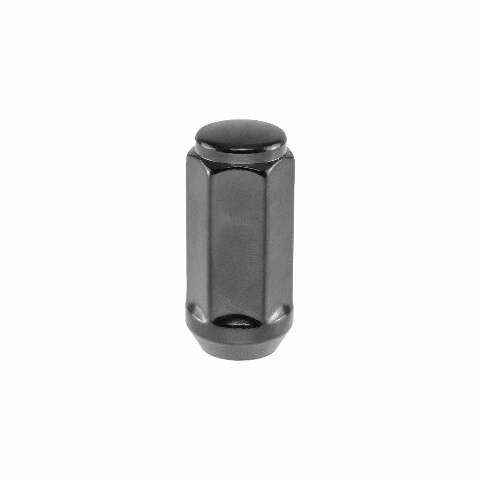 9/16 Tall Closed Bulge Acorn 13/16 Head Black Lug Nuts — view 2