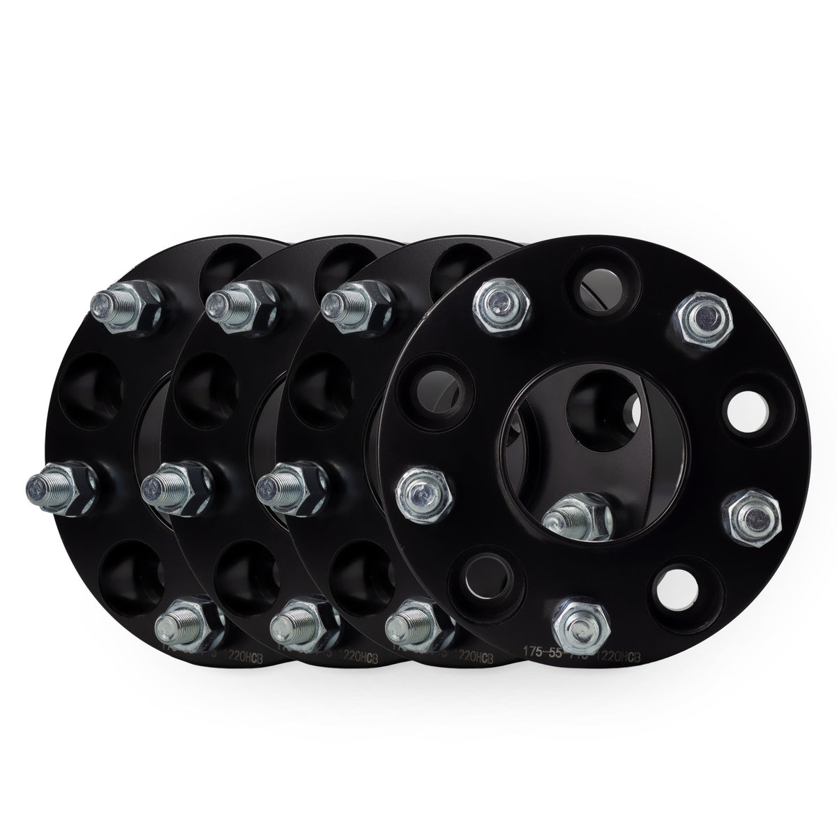 1.75" Wheel Spacers for Jeep Wrangler Grand Cherokee Comander | 5x5 | 71.5 Hubcentric | 1/2x20 Studs — b4pack