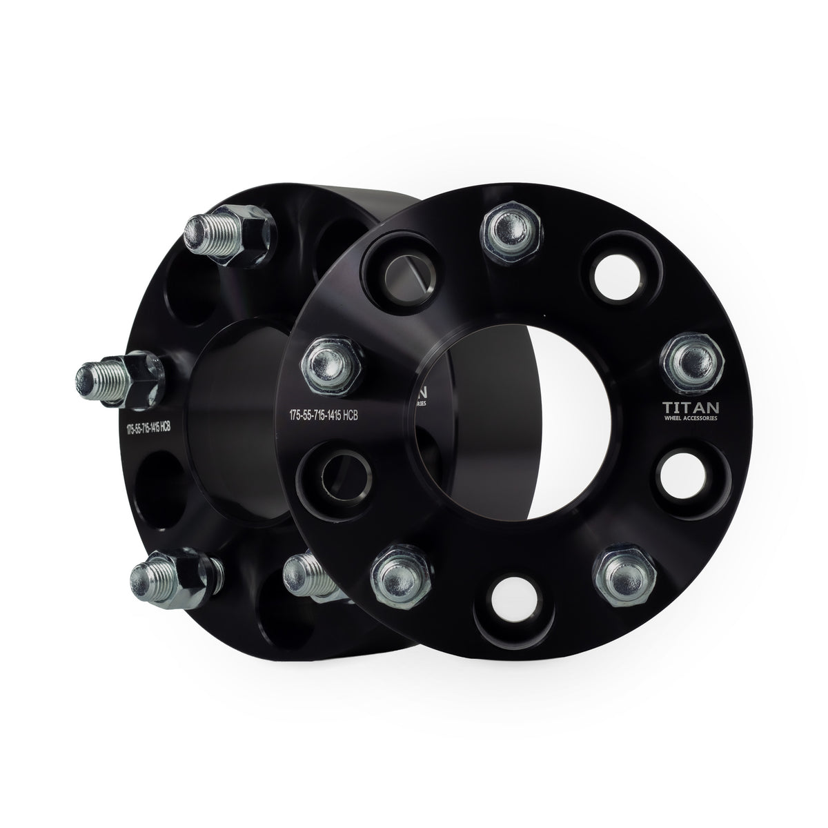1.75" Wheel Spacers for Jeep Grand Cherokee Wrangler JL JLU | 5x5 | 71.5 Hubcentric |14x1.5 Studs — b2pack