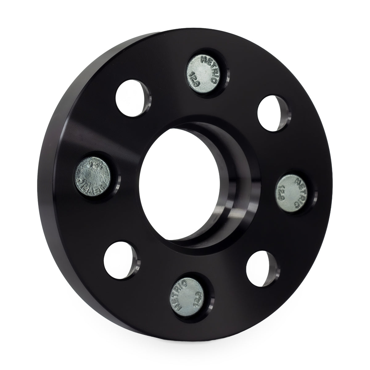 20mm Wheel Spacers for Mazda Miata Scion xA xB Toyota MR2 Celica | 4x100 | 54.1 Hubcentric — rear three-quarter view