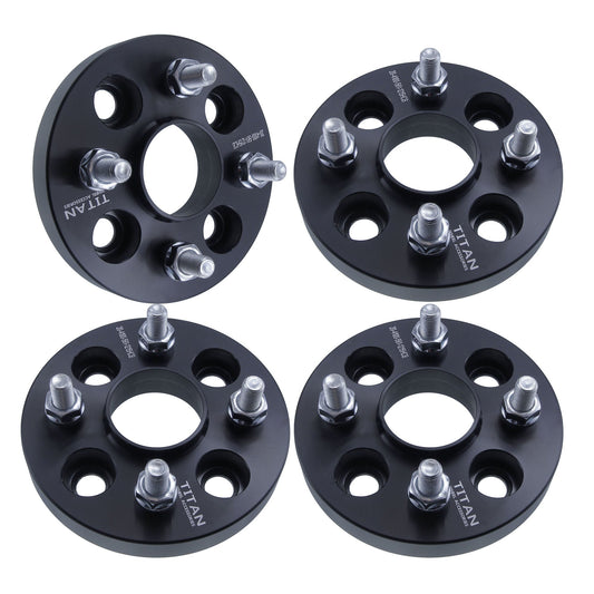 20mm Wheel Spacers for Mazda Miata Scion xB Toyota MR2 Celica | 4x100 | 54.1 Hubcentric | 12x1.5 Studs |