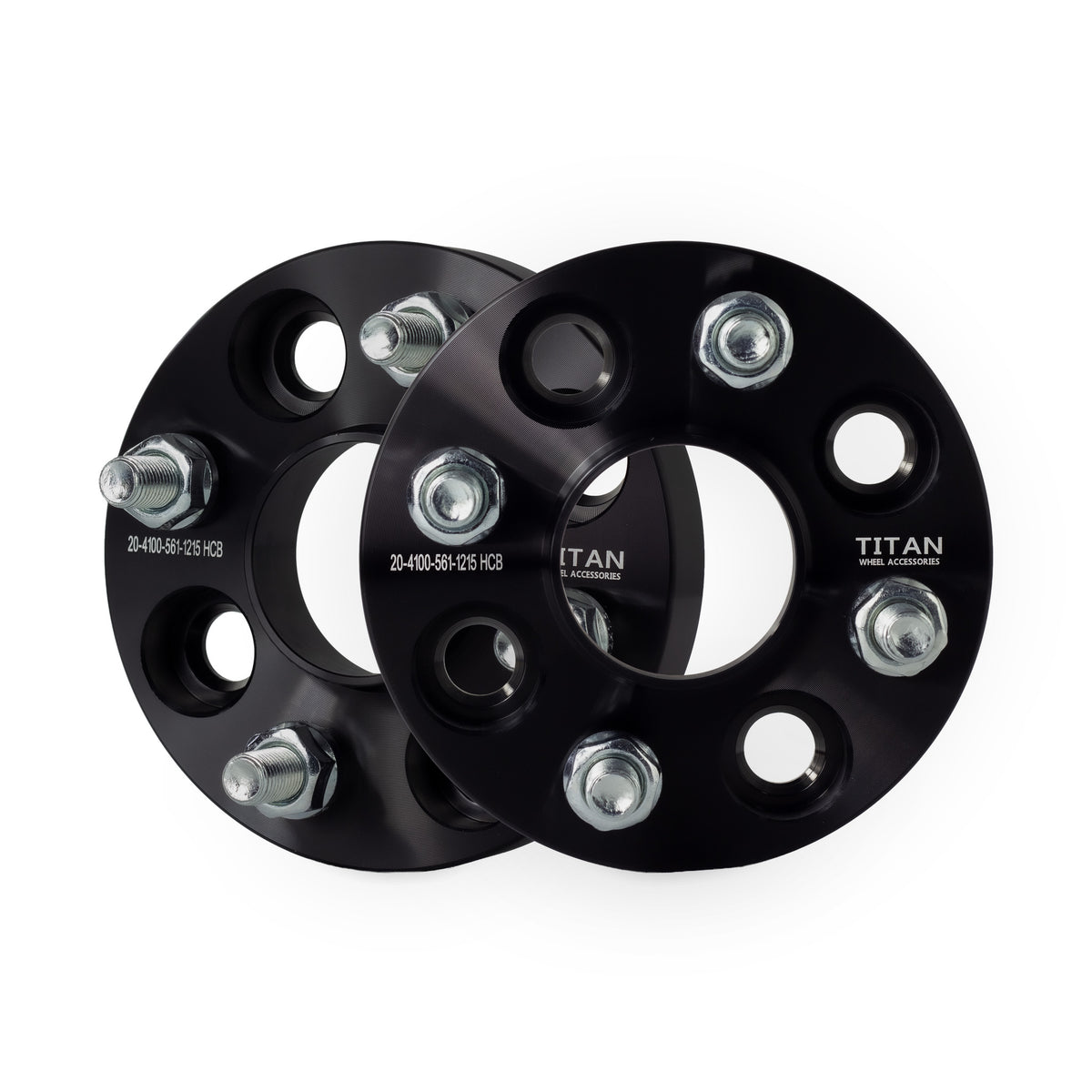 20mm Wheel Spacers for Honda EF EG EK EP Civic | 4x100 | 56.1 Hubcentric |12x1.5 Studs — pair of 2